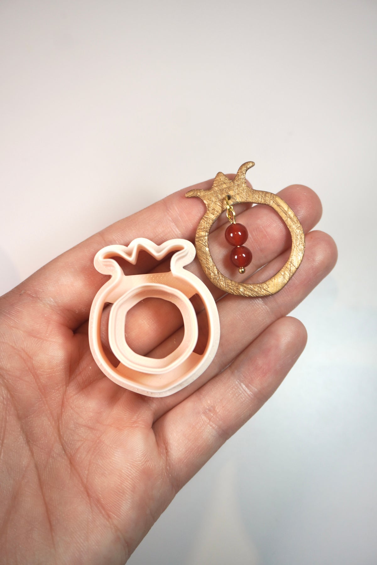 Pomegranate doughnut