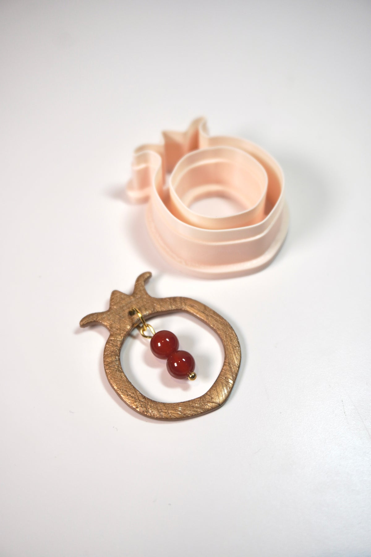 Pomegranate doughnut