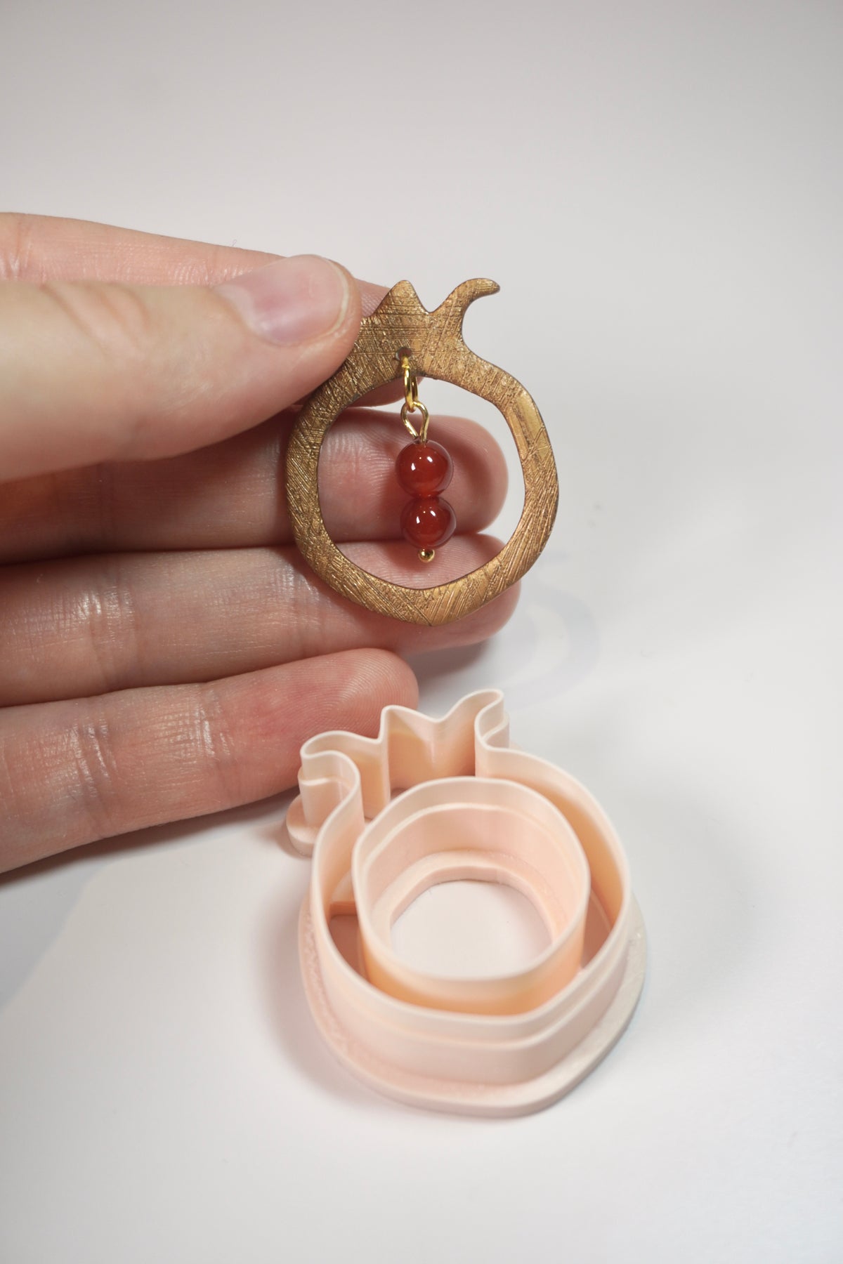 Pomegranate doughnut