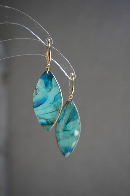 Blue translucent stone