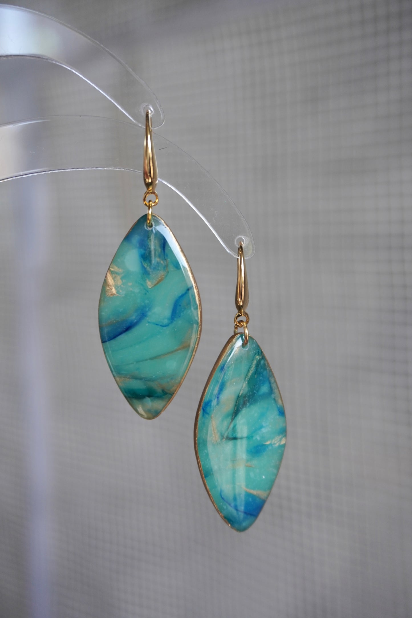 Blue translucent stone