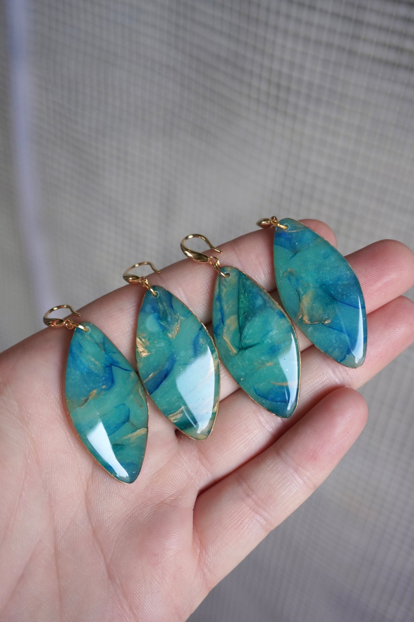 Blue translucent stone