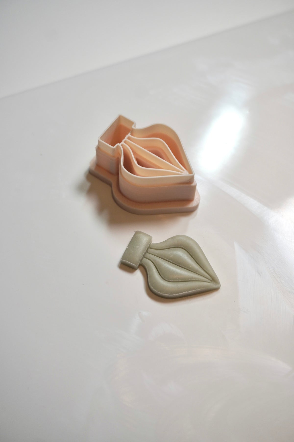 Mini bulb embossed