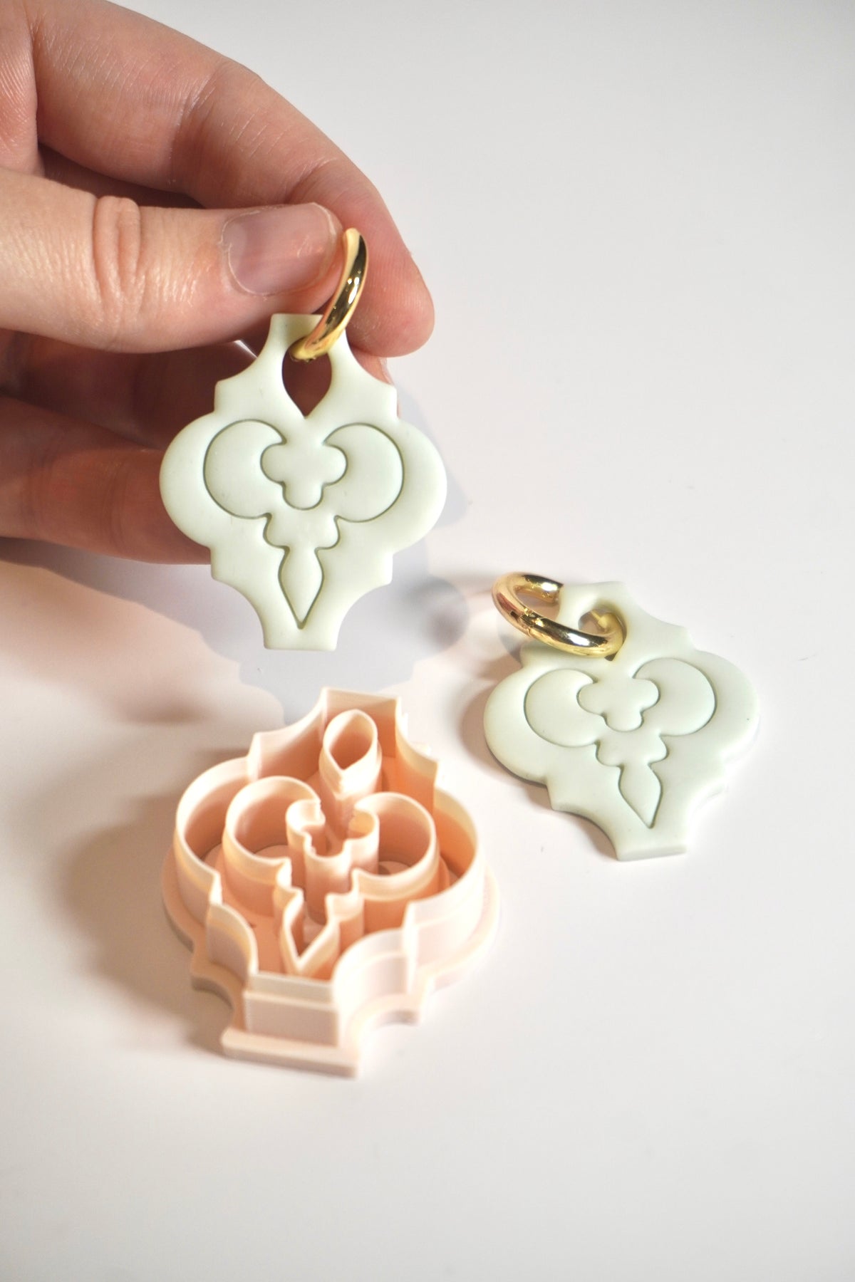 Hoop charm bauble 9
