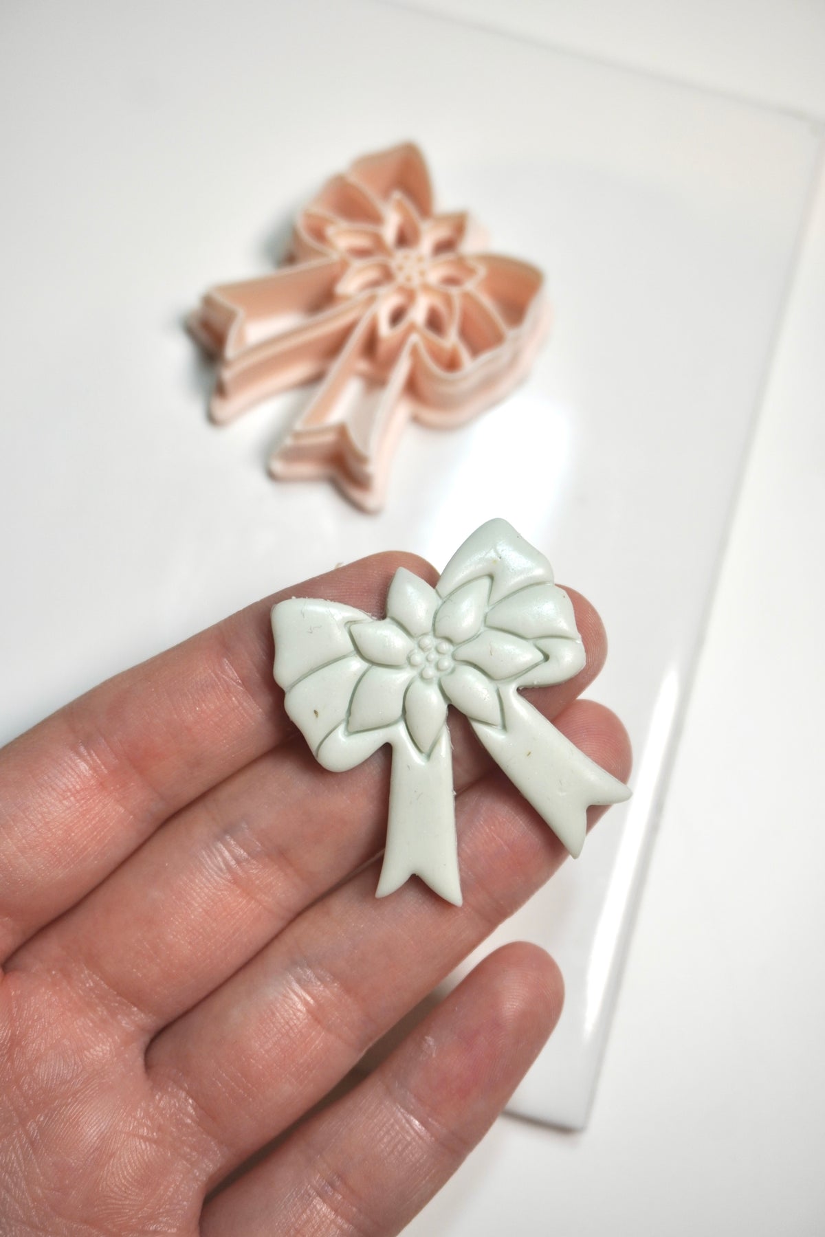 Ribbon and Holy leaves
