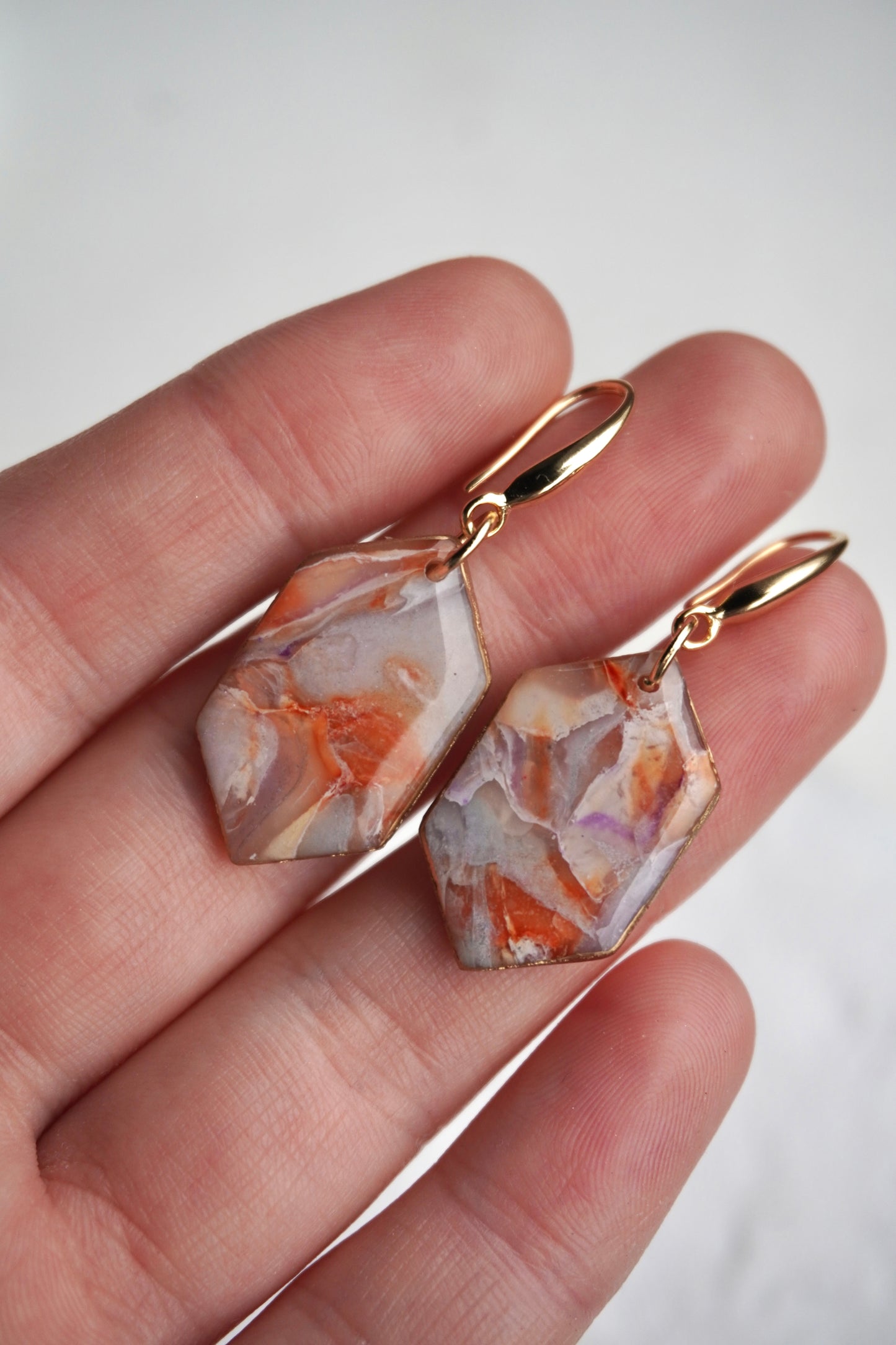Orange Marble Mini