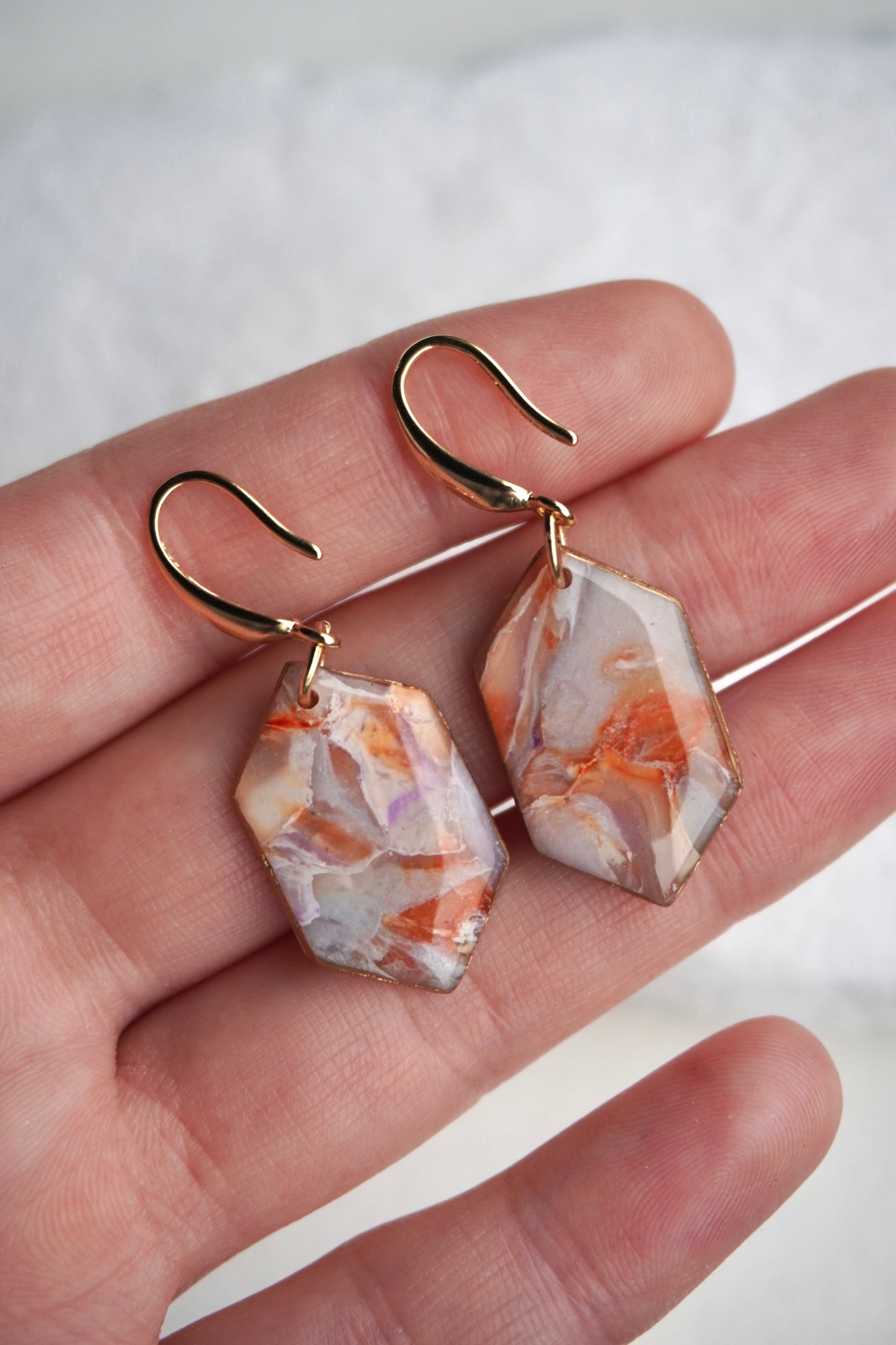 Orange Marble Mini
