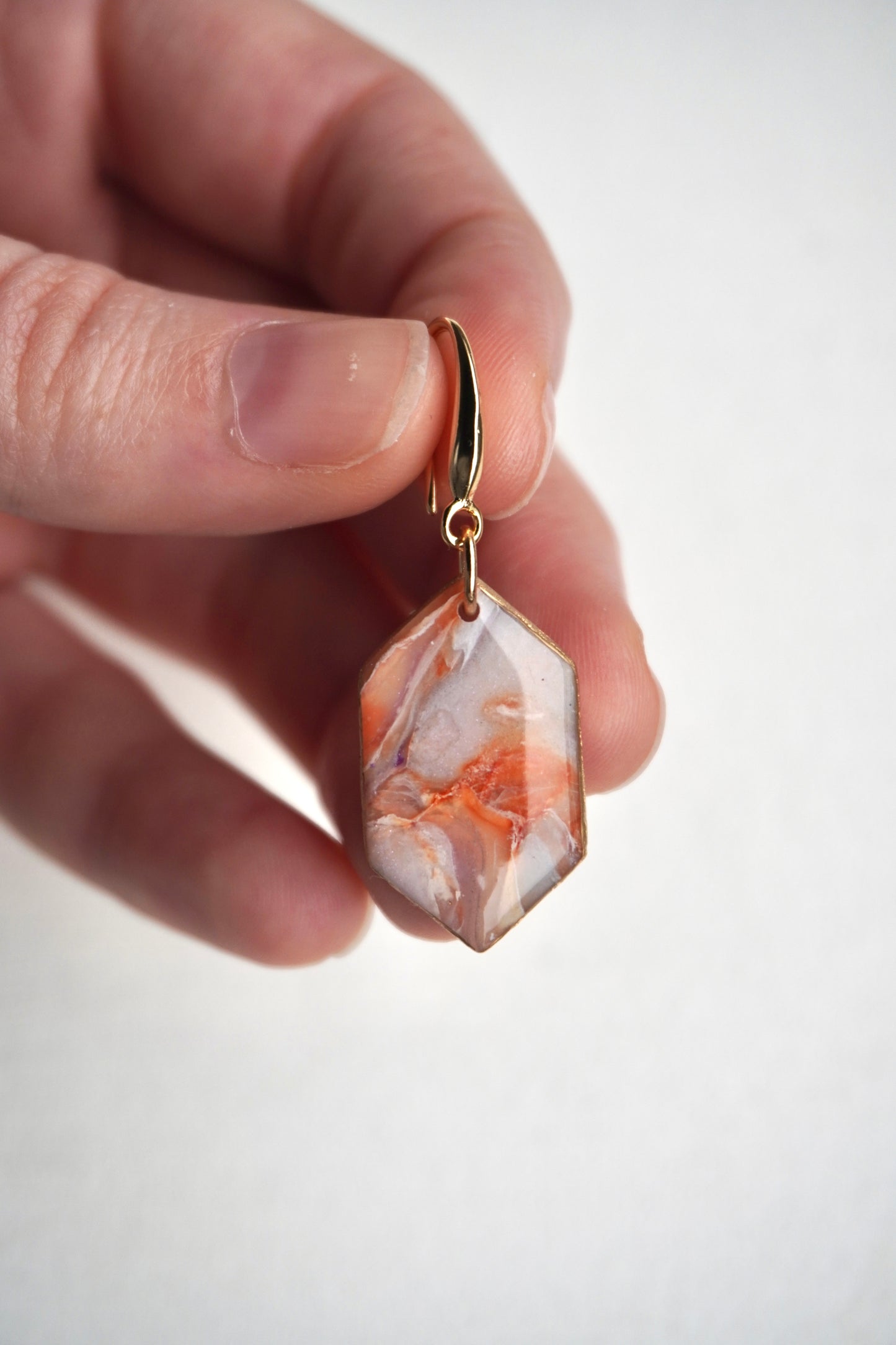 Orange Marble Mini