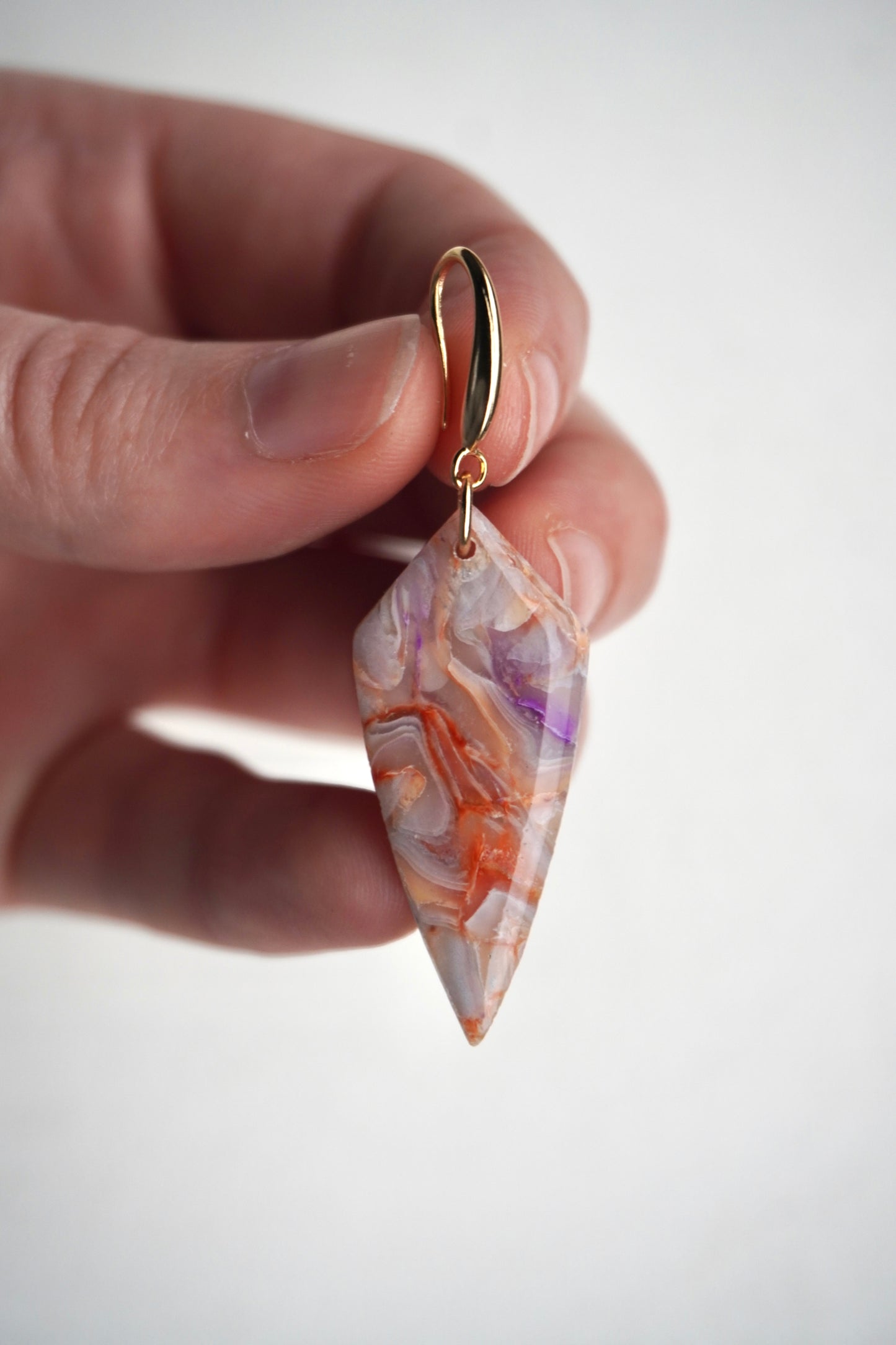 Orange Marble Dagger