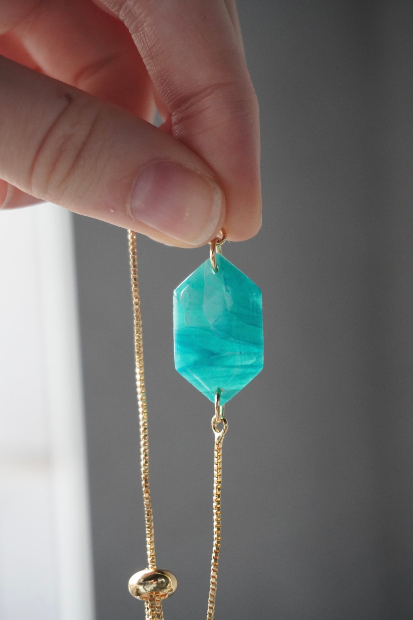 Blue Stone Bracelet