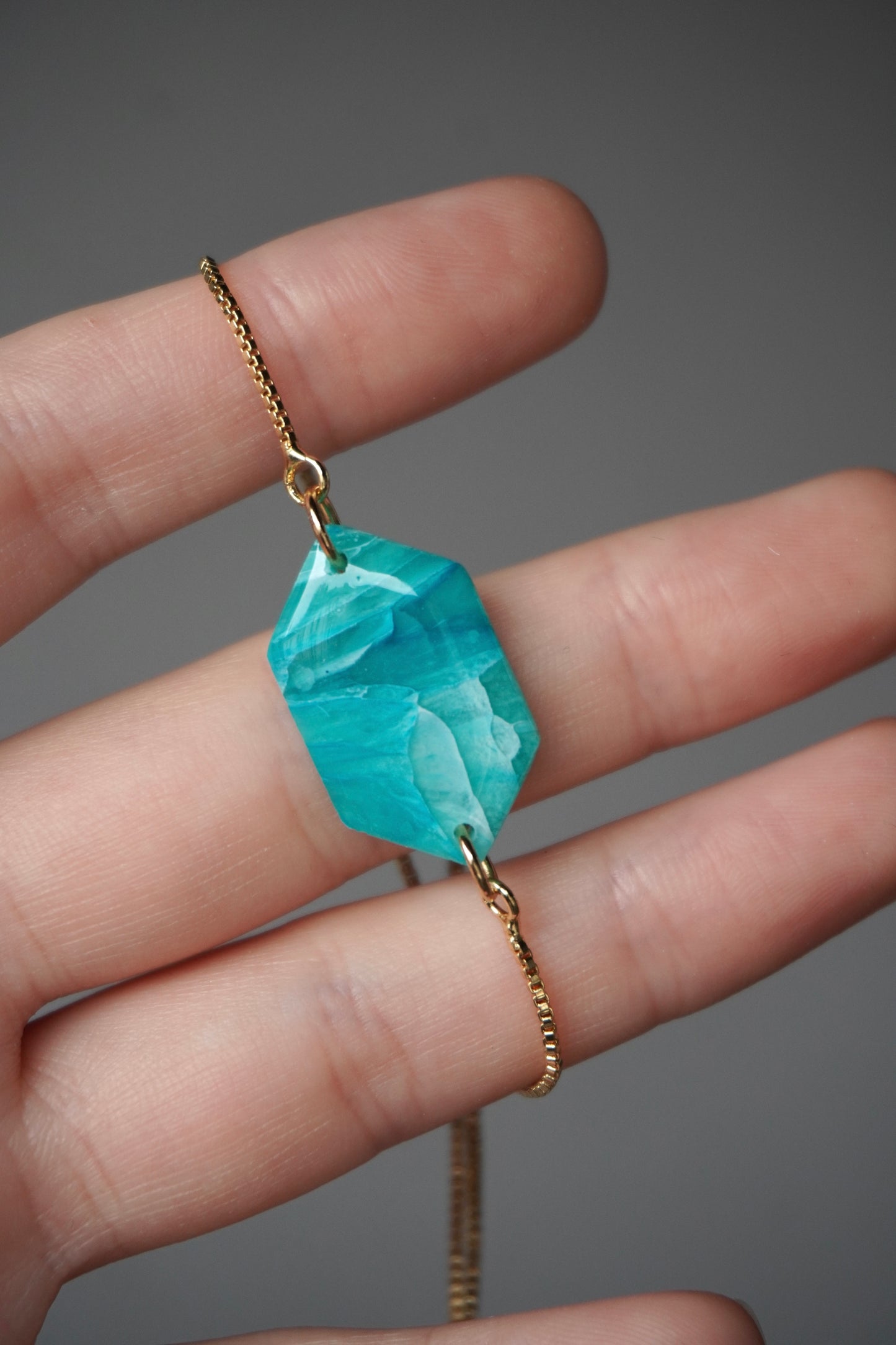 Blue Stone Bracelet
