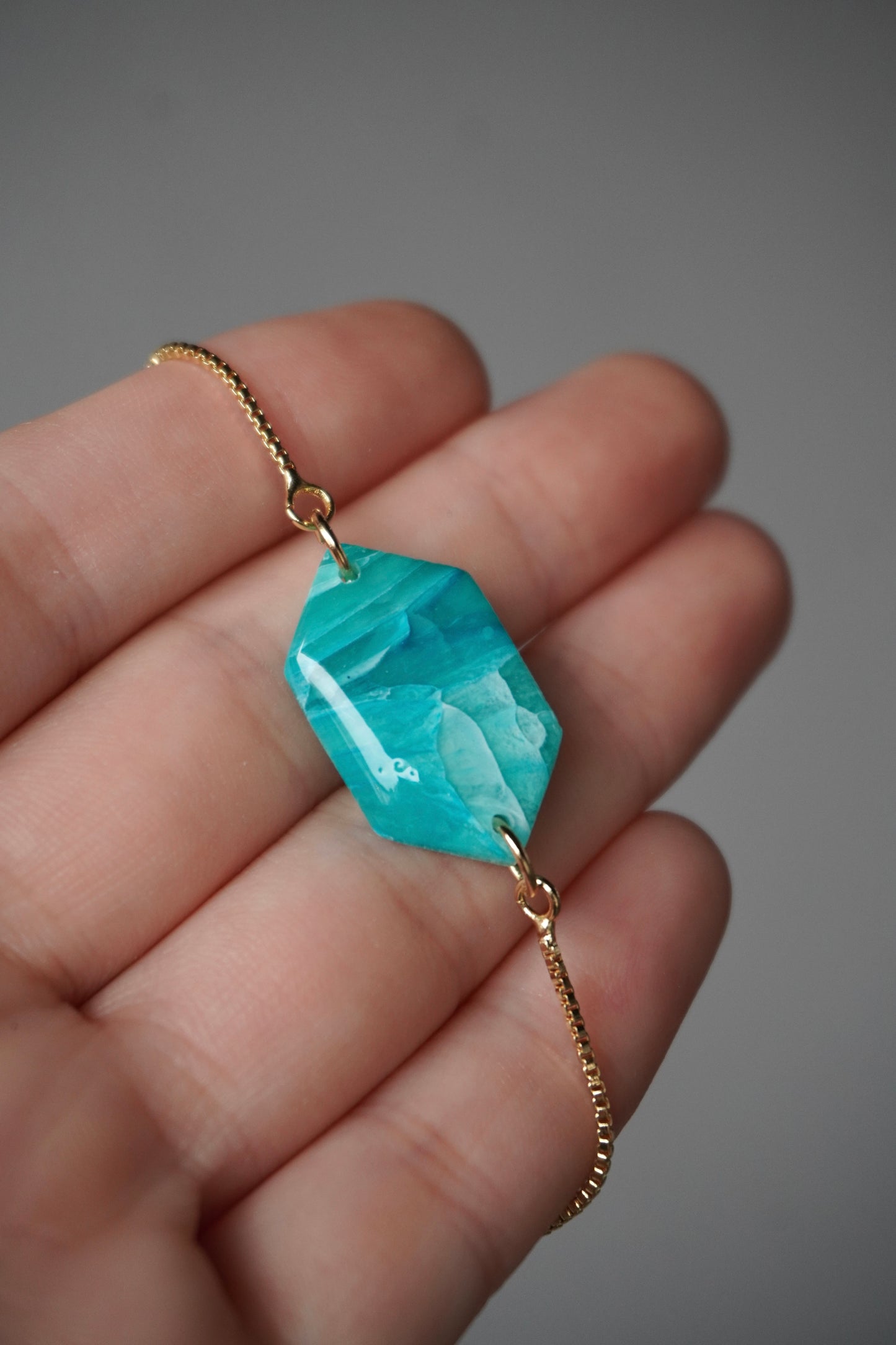 Blue Stone Bracelet