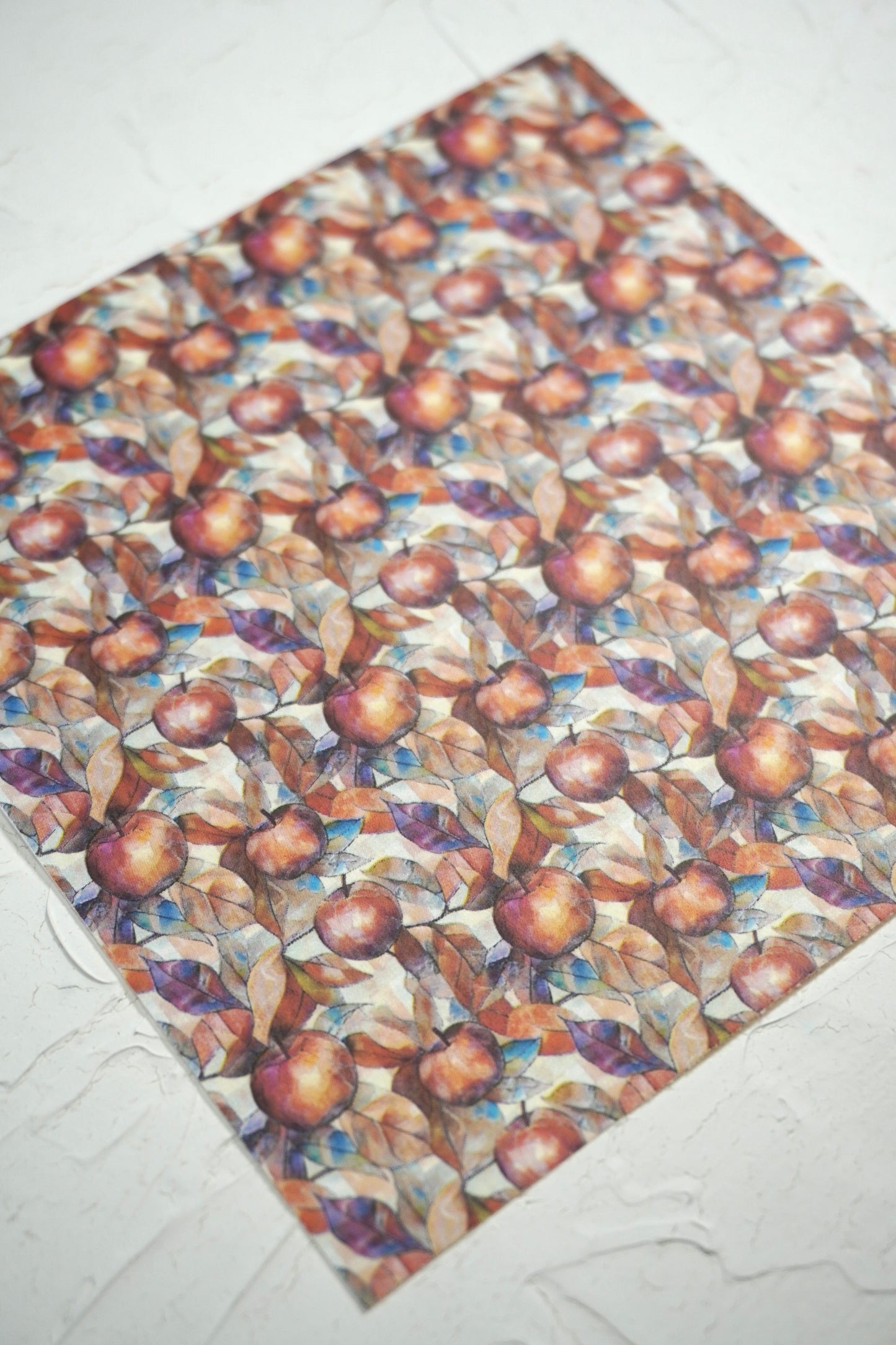 Autumn Apples- Stained Glass style