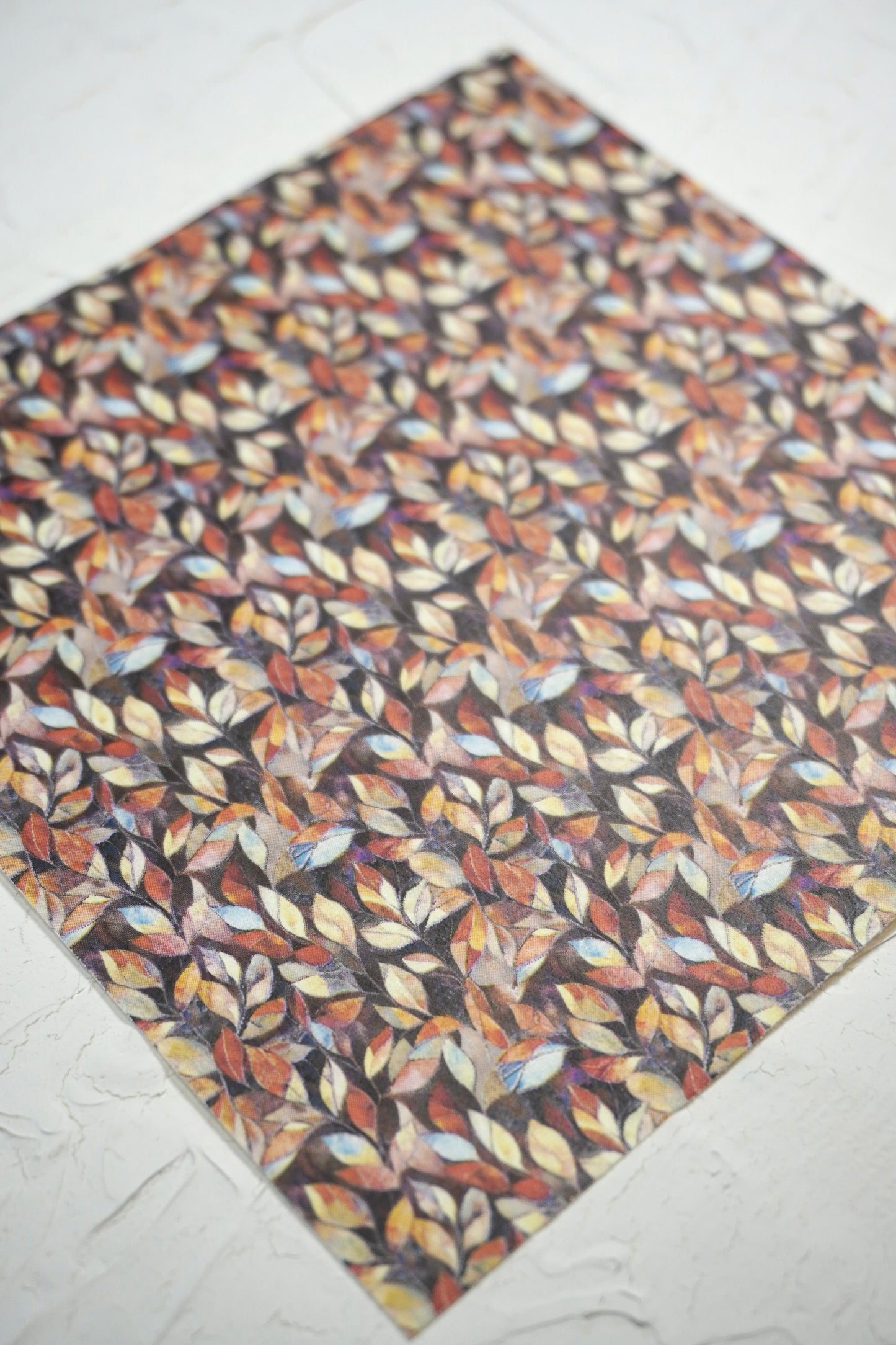 Autumn Leaves 2 - Stained Glass style