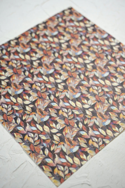 Autumn Leaves 2 - Stained Glass style
