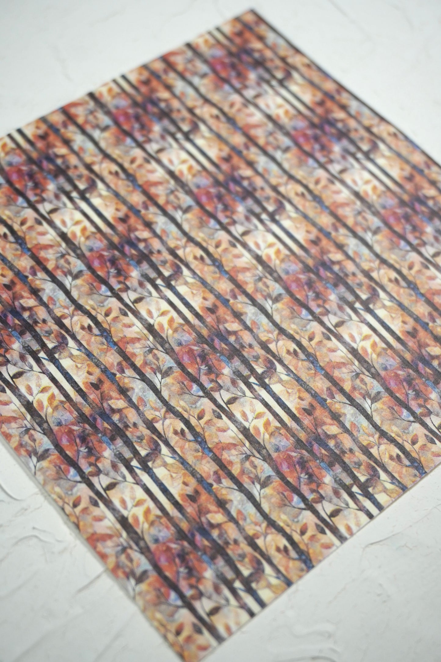 Autumn Leaves 3 - Stained Glass style