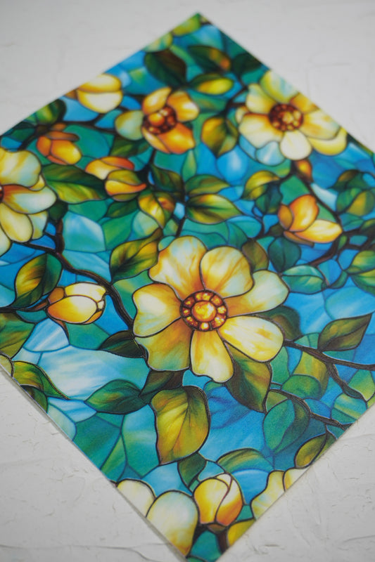 Stained Glass Flowers 2