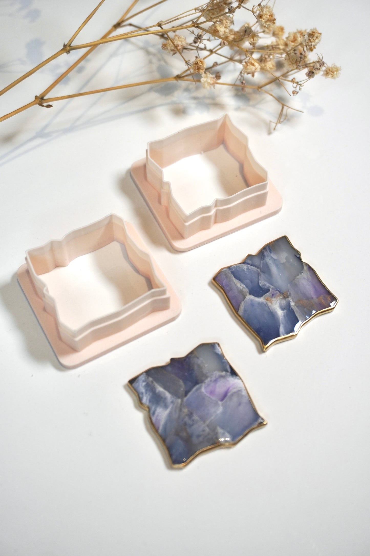 Rough Cut square (mirrored)