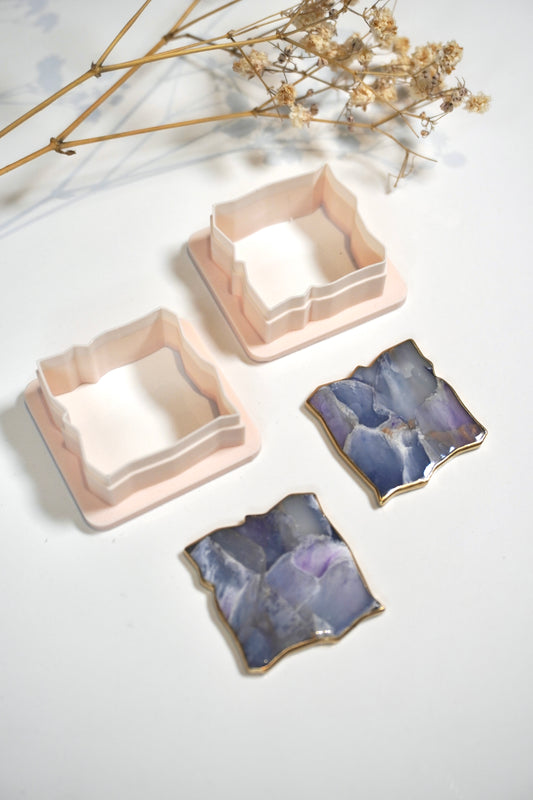 Rough Cut square (mirrored)