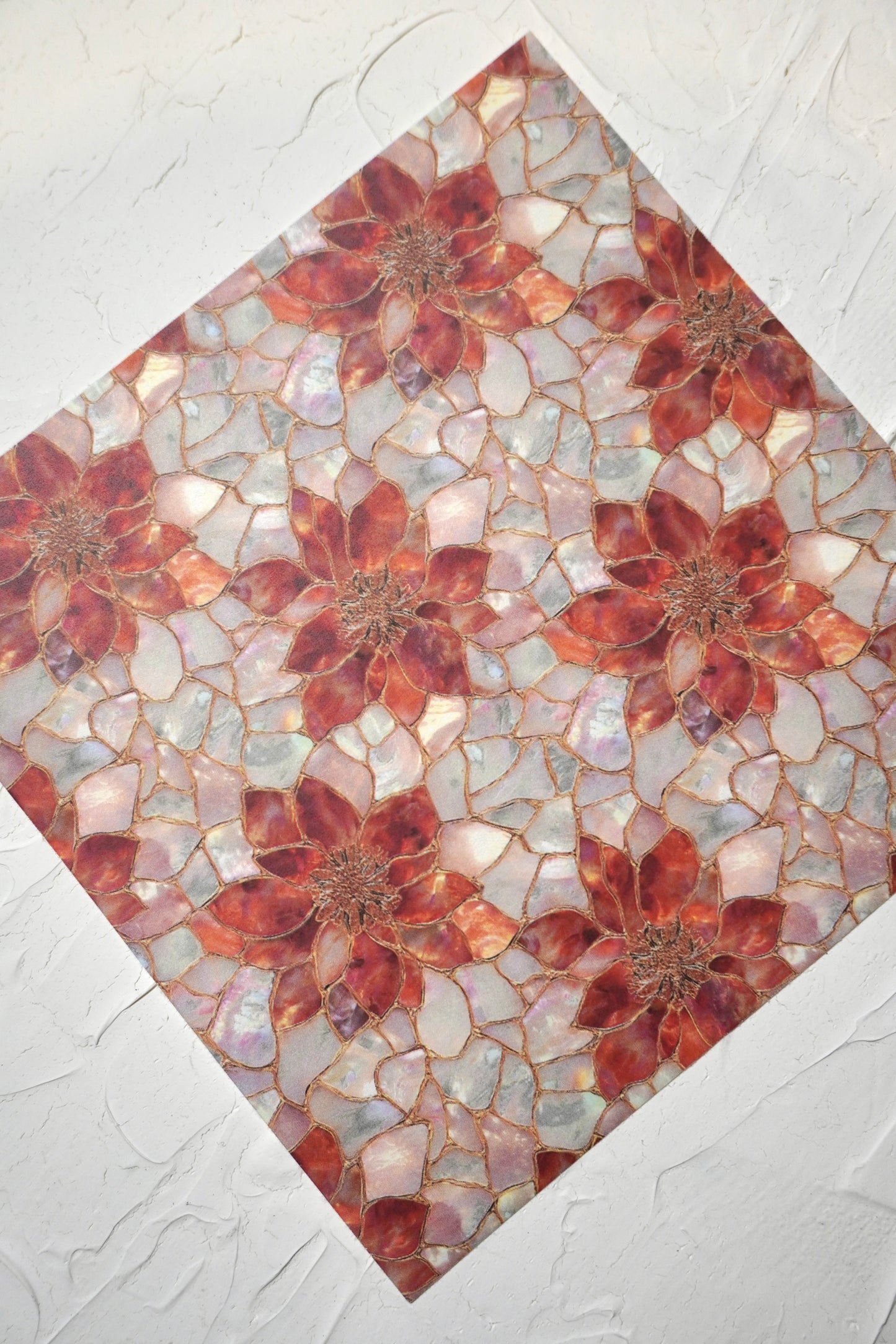 Christmas pearly stained glass 2