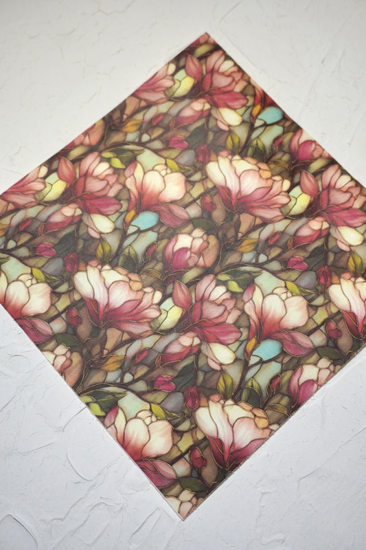 Stained Glass Flowers 5