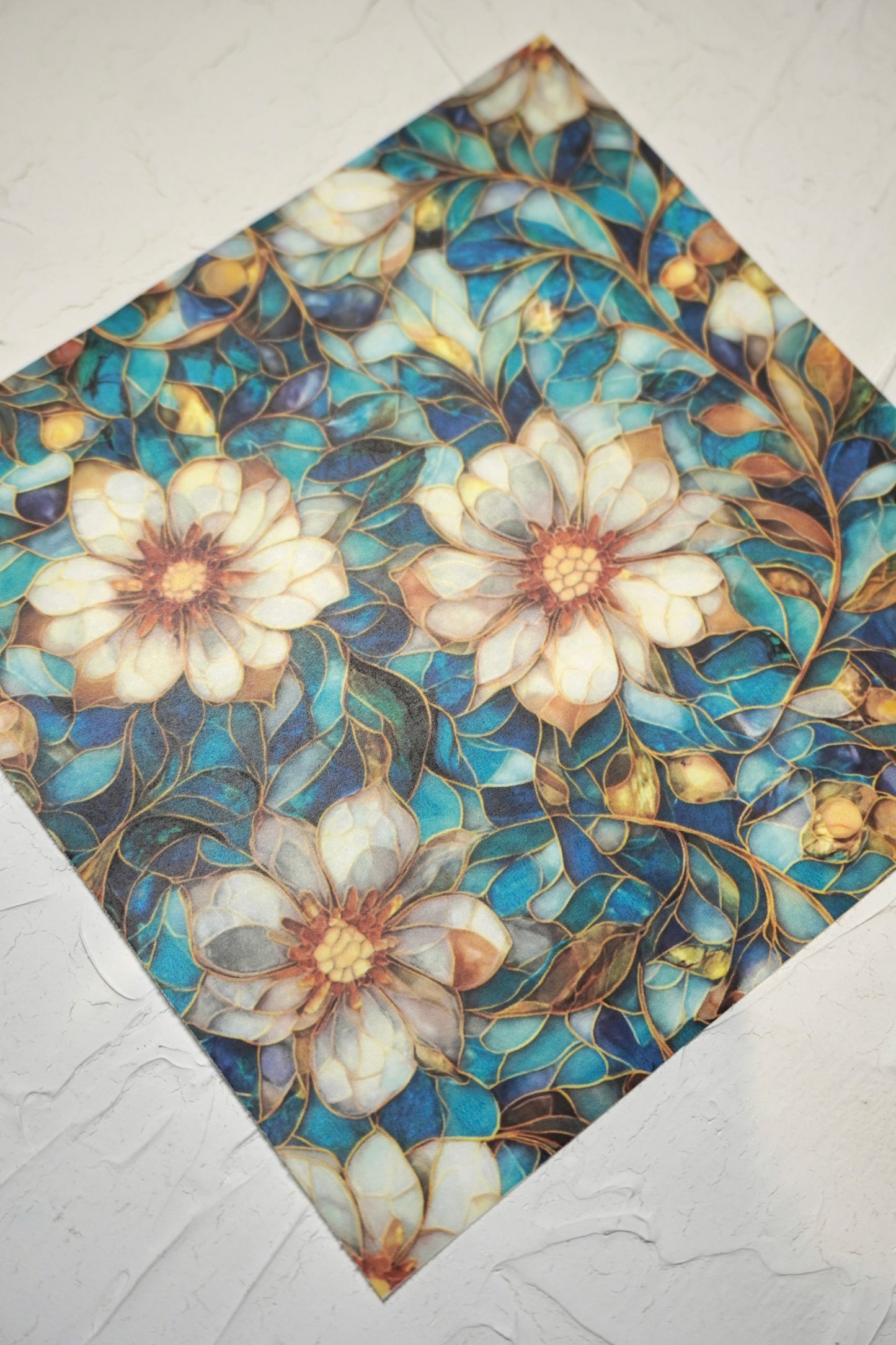 Stained Glass Flowers 6