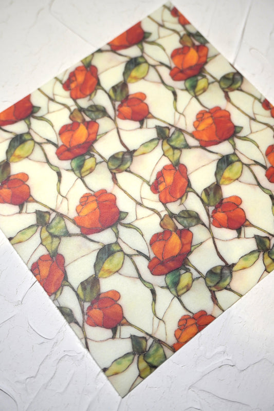 Stained Glass Flowers 7