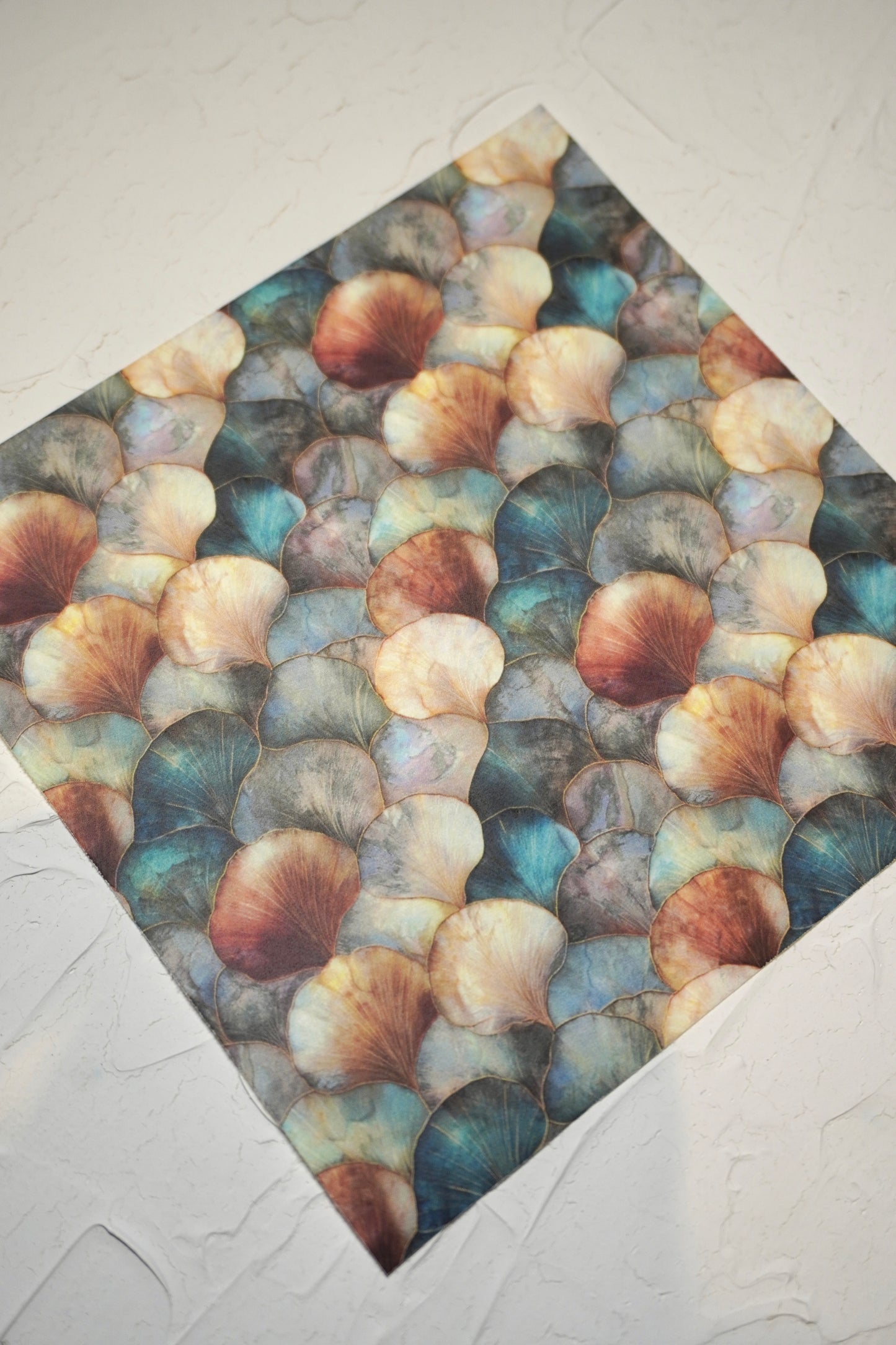 Shells Pearly - fan pattern