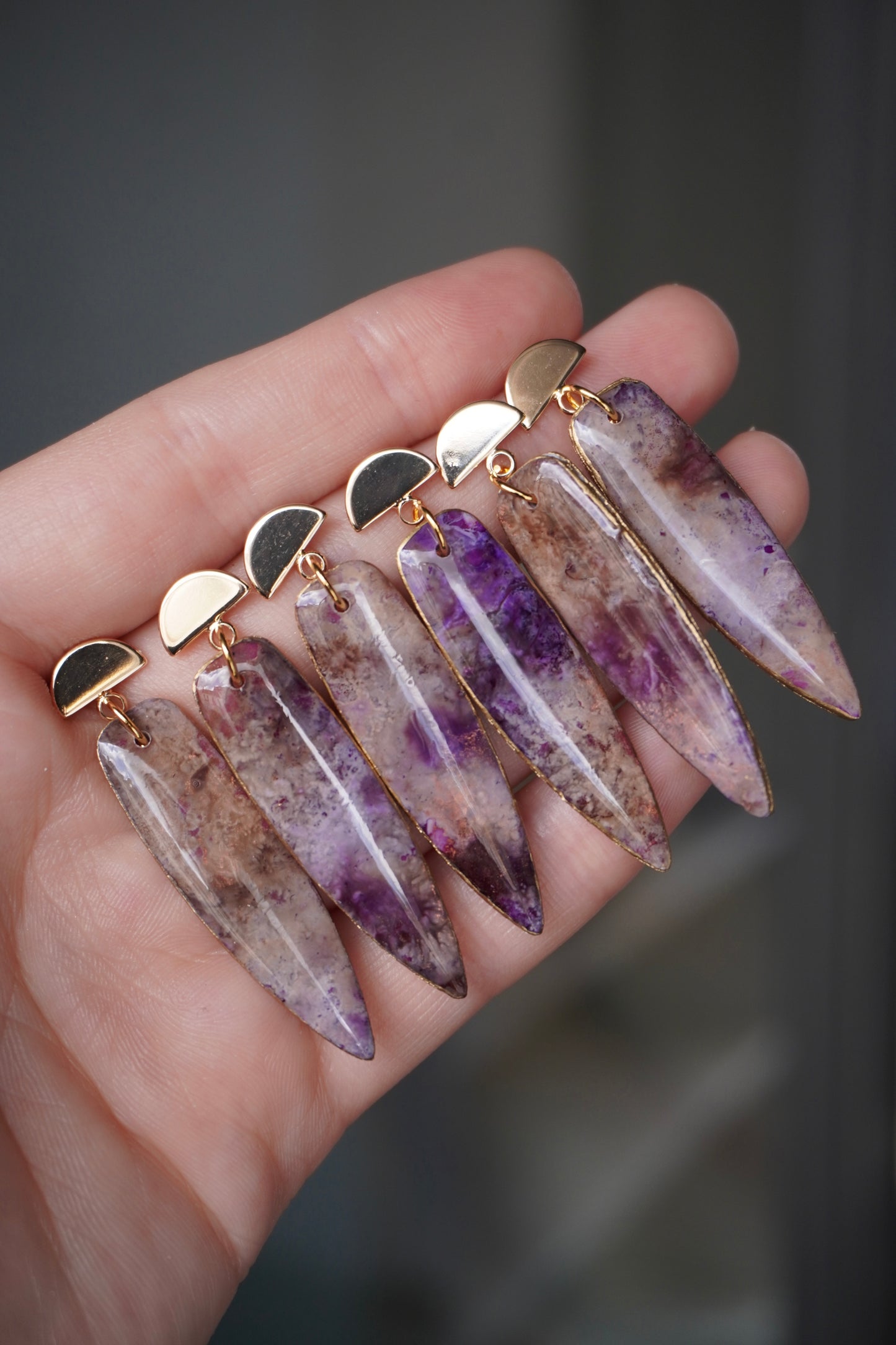 Rusty Purple Daggers