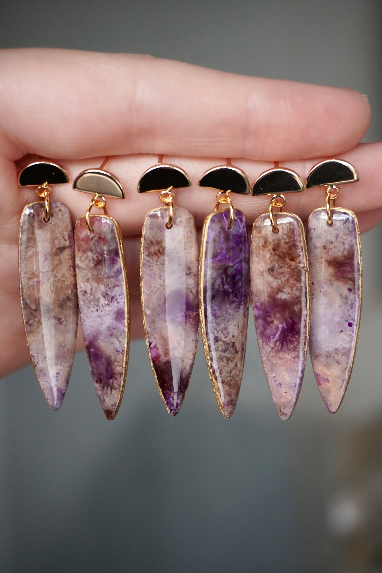 Rusty Purple Daggers