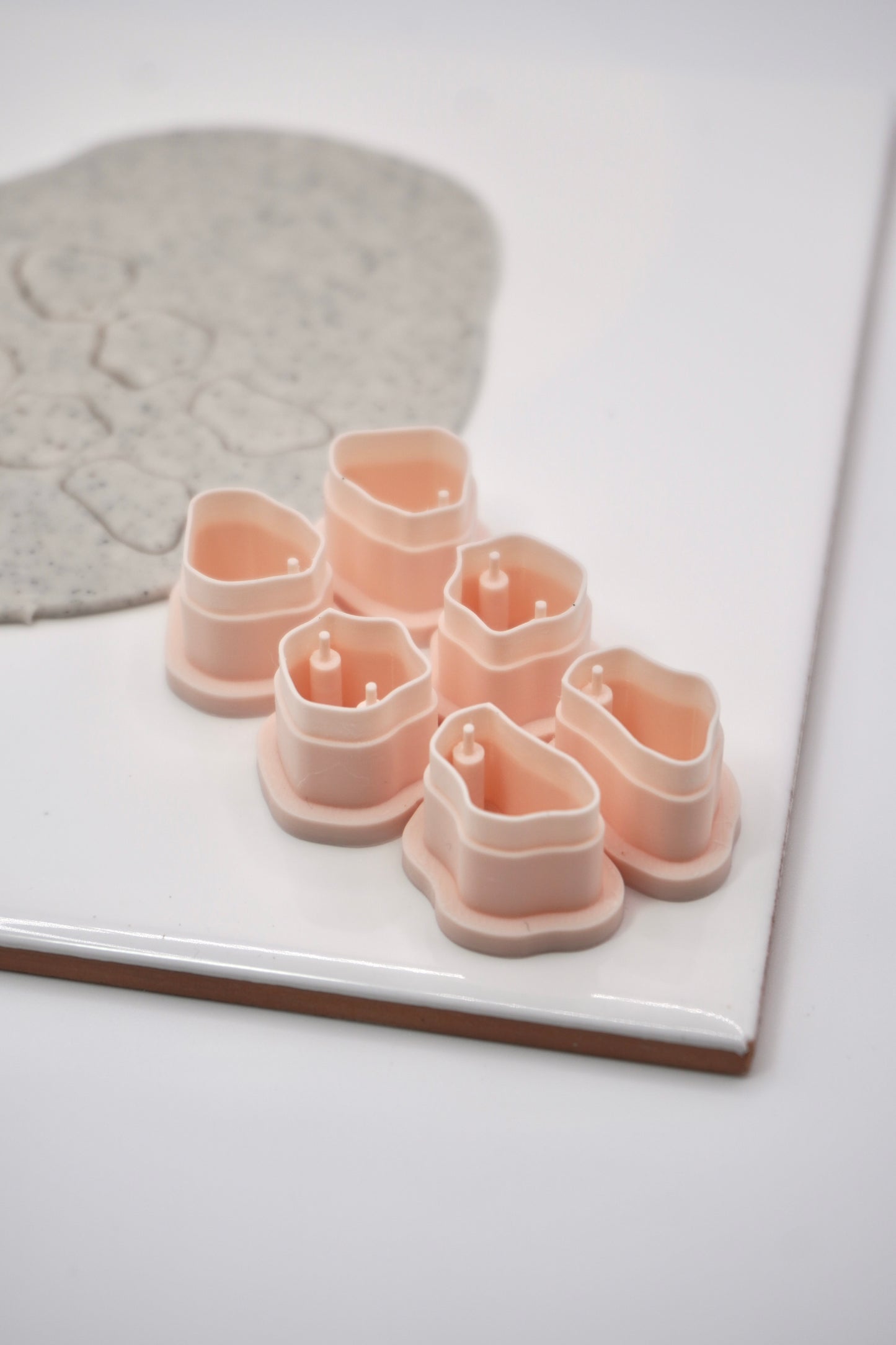 Tiny organic dangle with drill holes