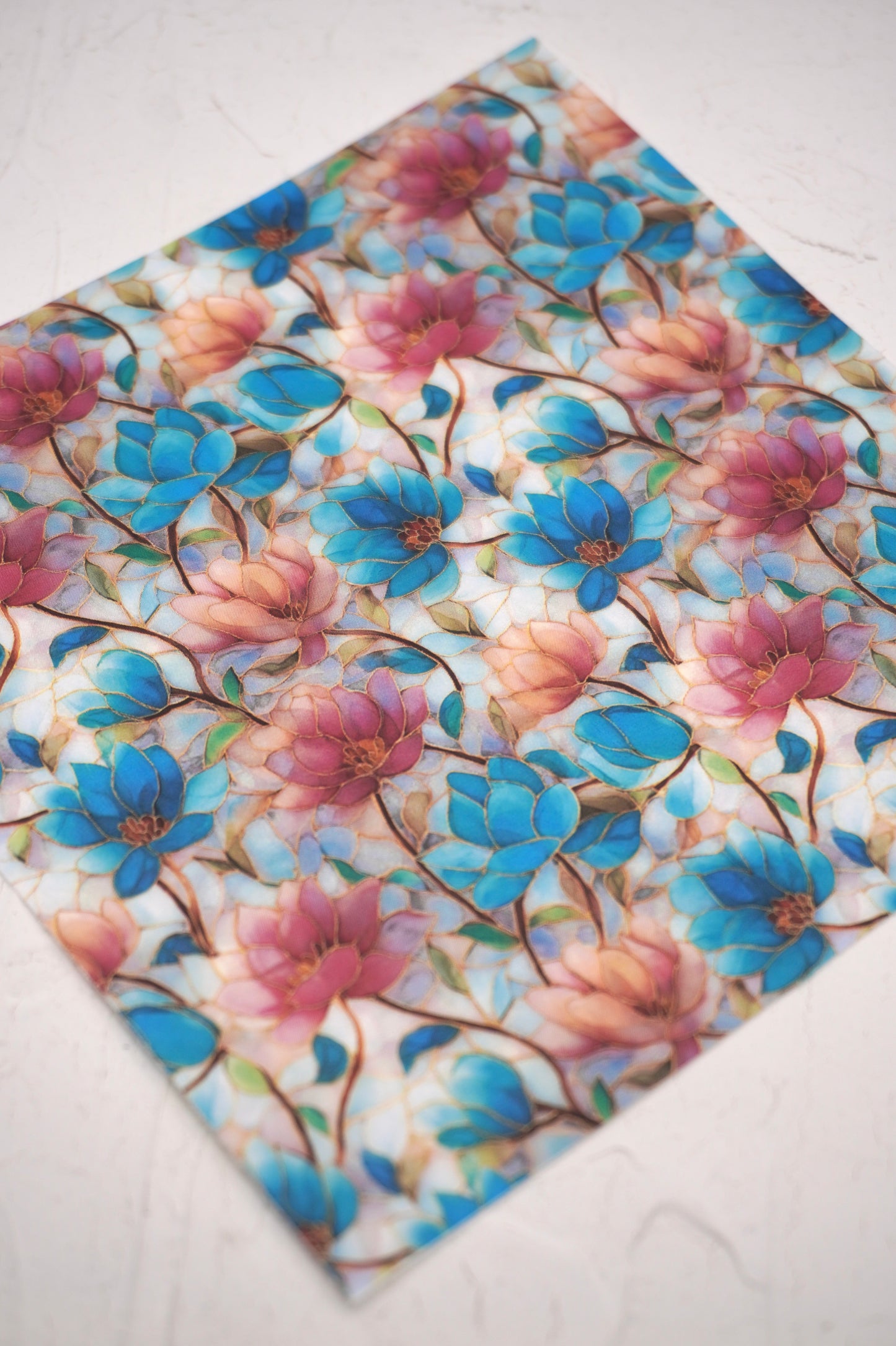 Stained Glass Flowers 12