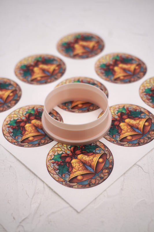 Rond Stained Glass Christmas 7
