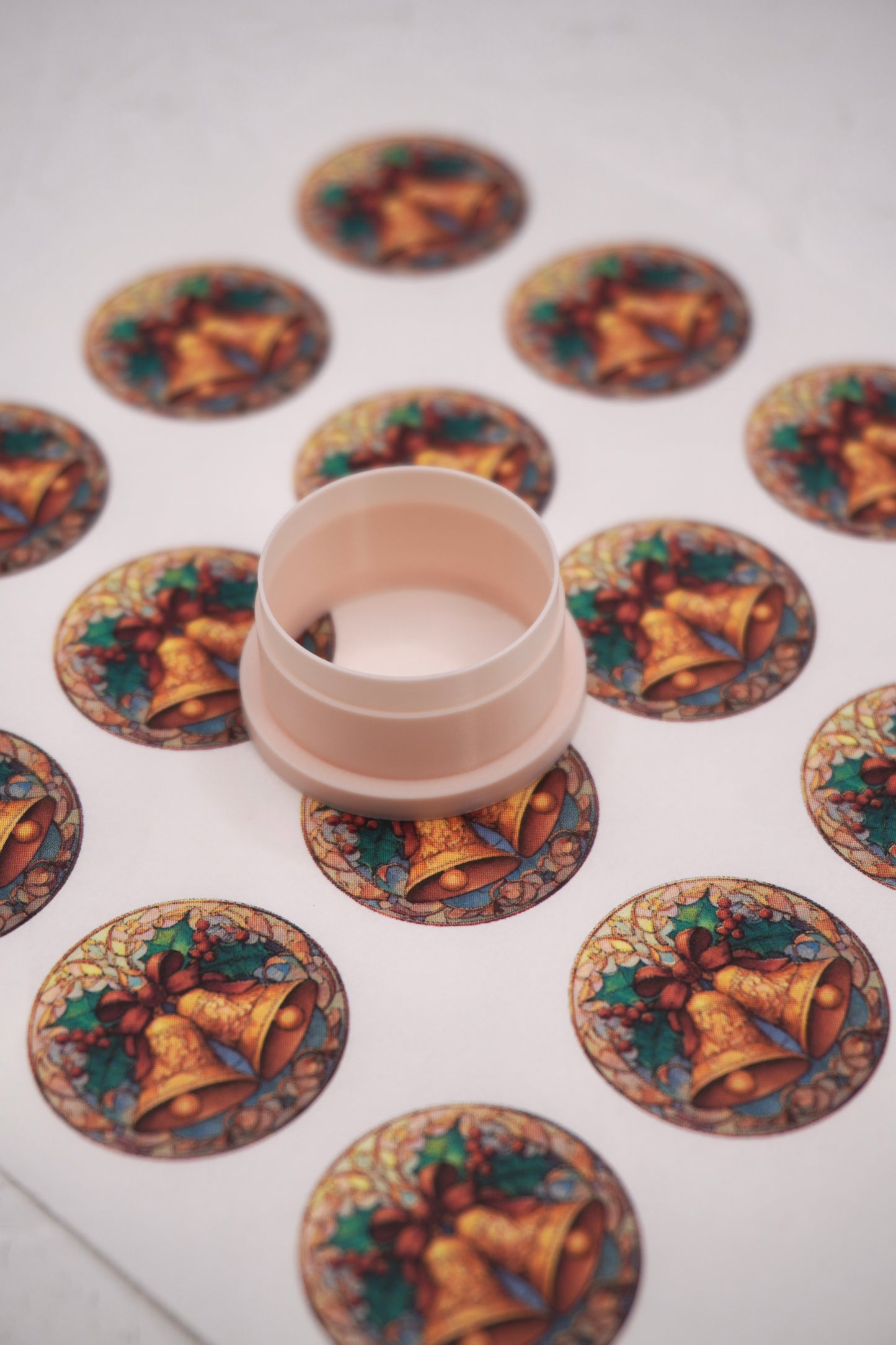 Rond Stained Glass Christmas 7