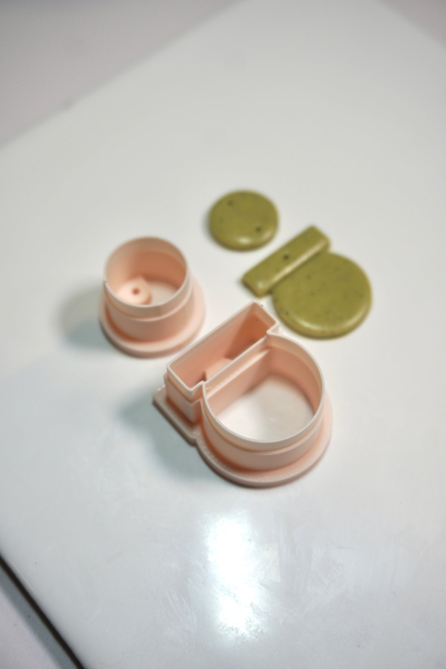 Double circle with Embossed Bar