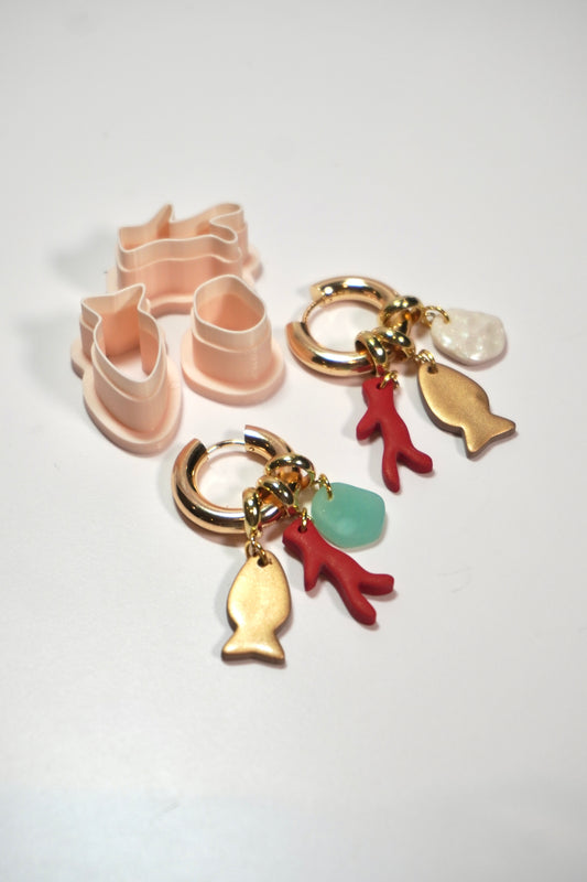 Hoop Charm Summer Set