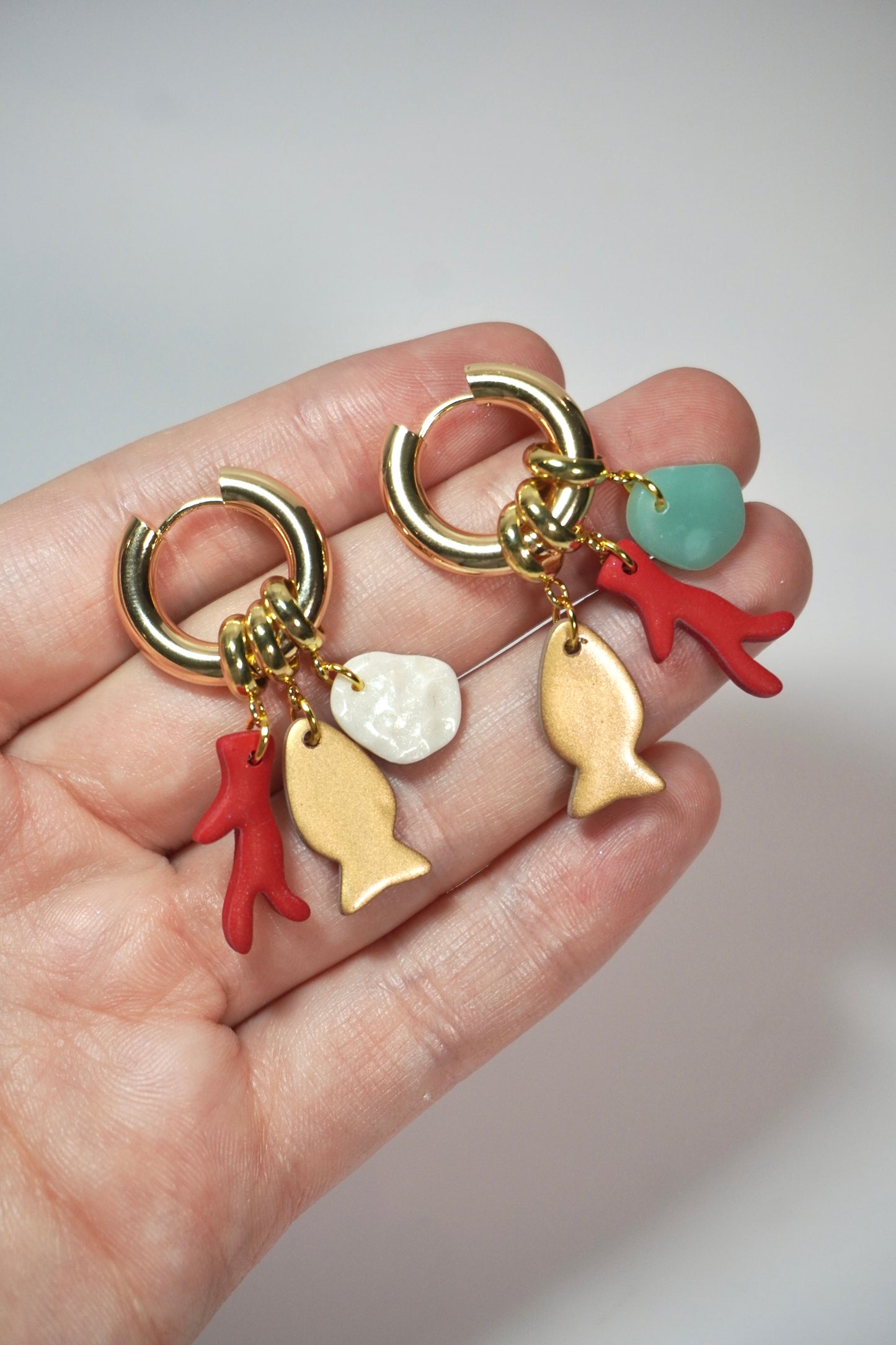 Hoop Charm Summer Set