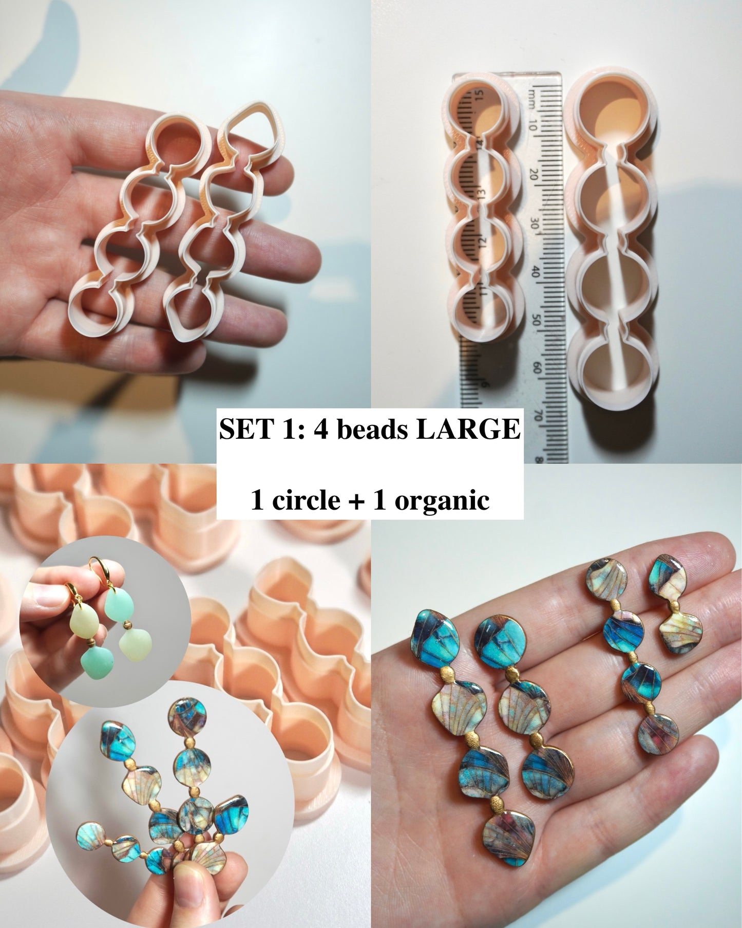 Chain beads (different size options)