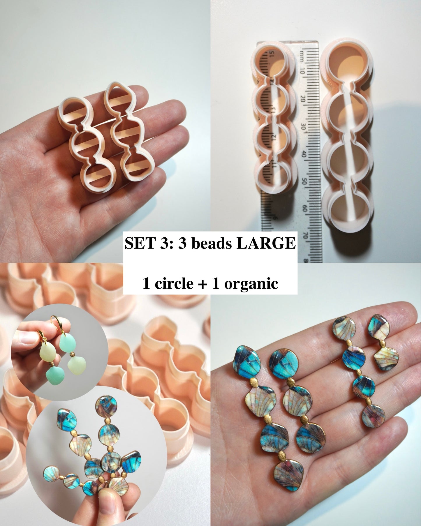Chain beads (different size options)
