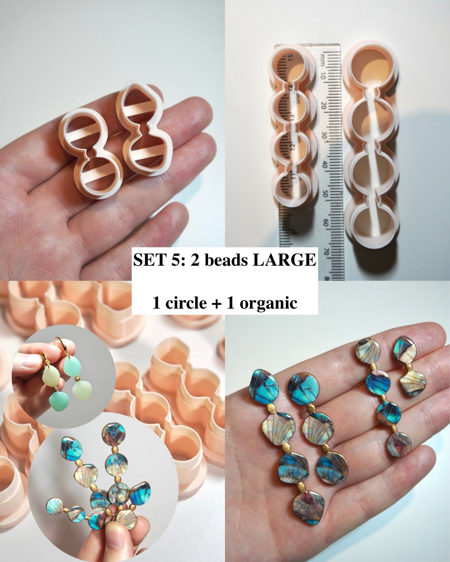 Chain beads (different size options)